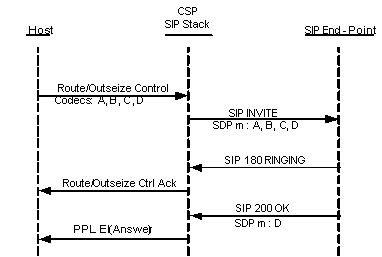 Codec List in SIP-Initiated Offer